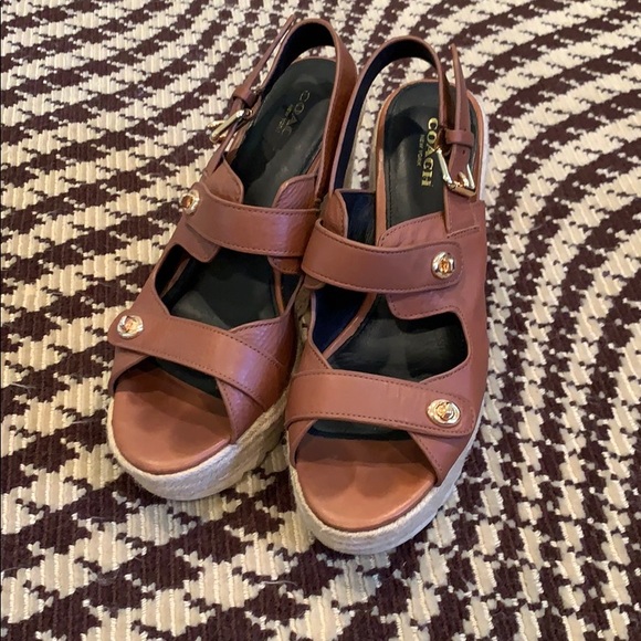 Coach wedges - Picture 1 of 4